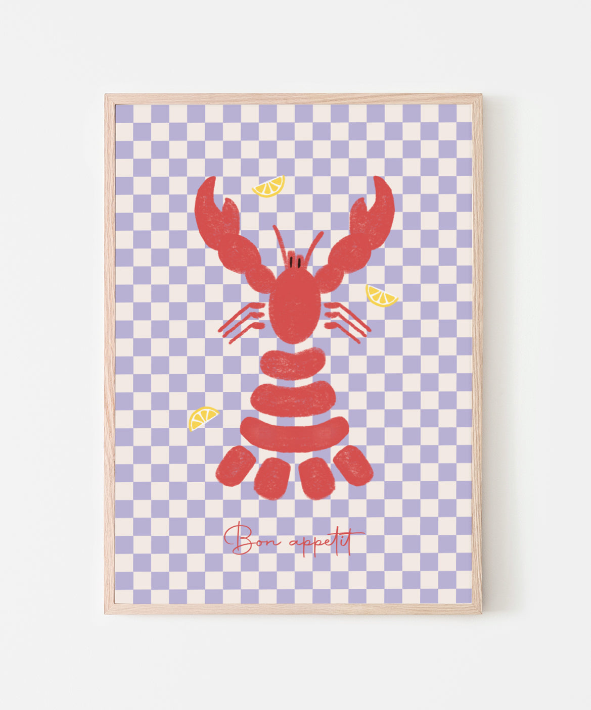 Bon Appetit Lobster Poster