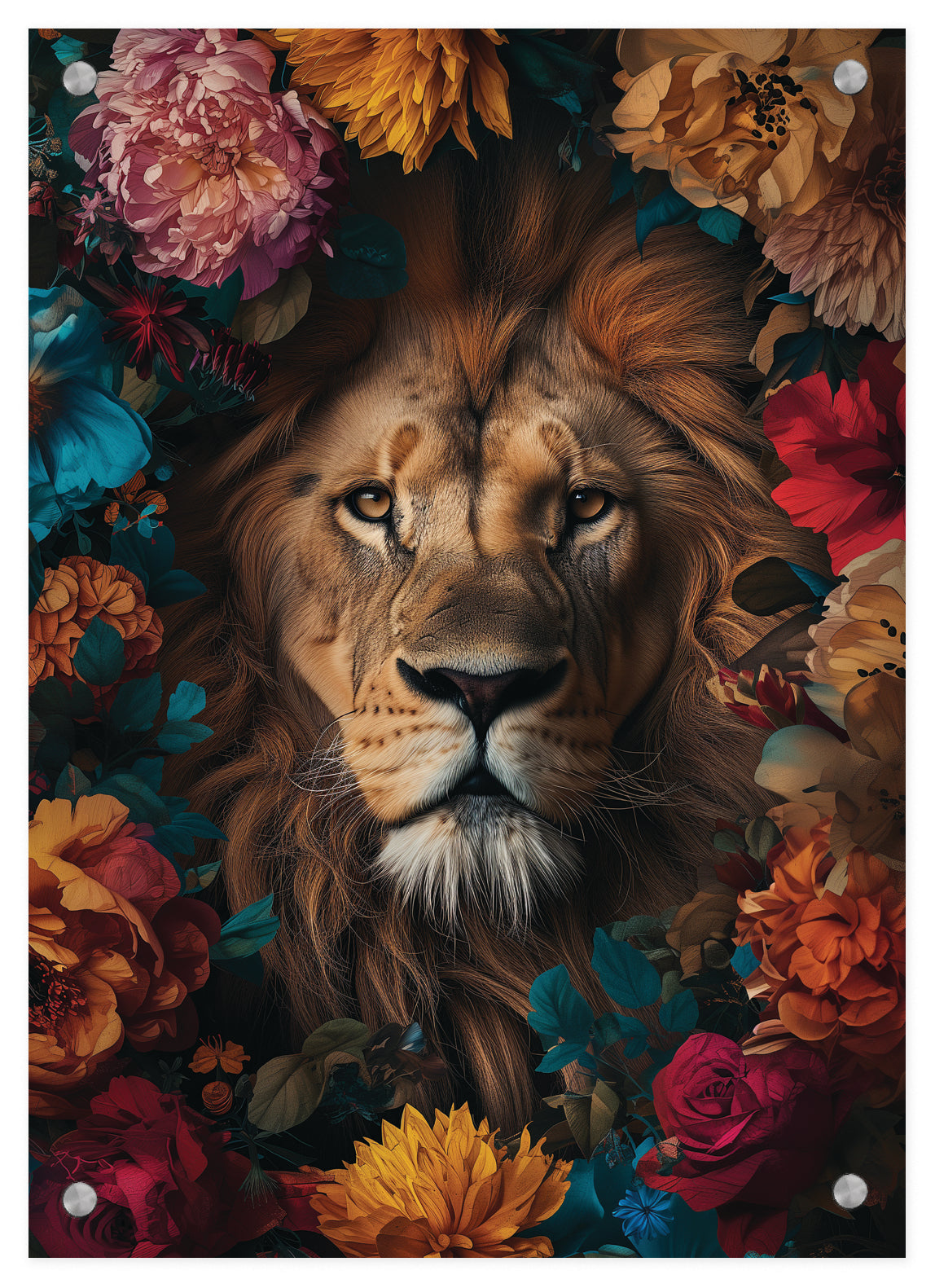 Plexiglas Lions Bloom