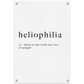 Heliophilia Tuinposter (60x90cm)