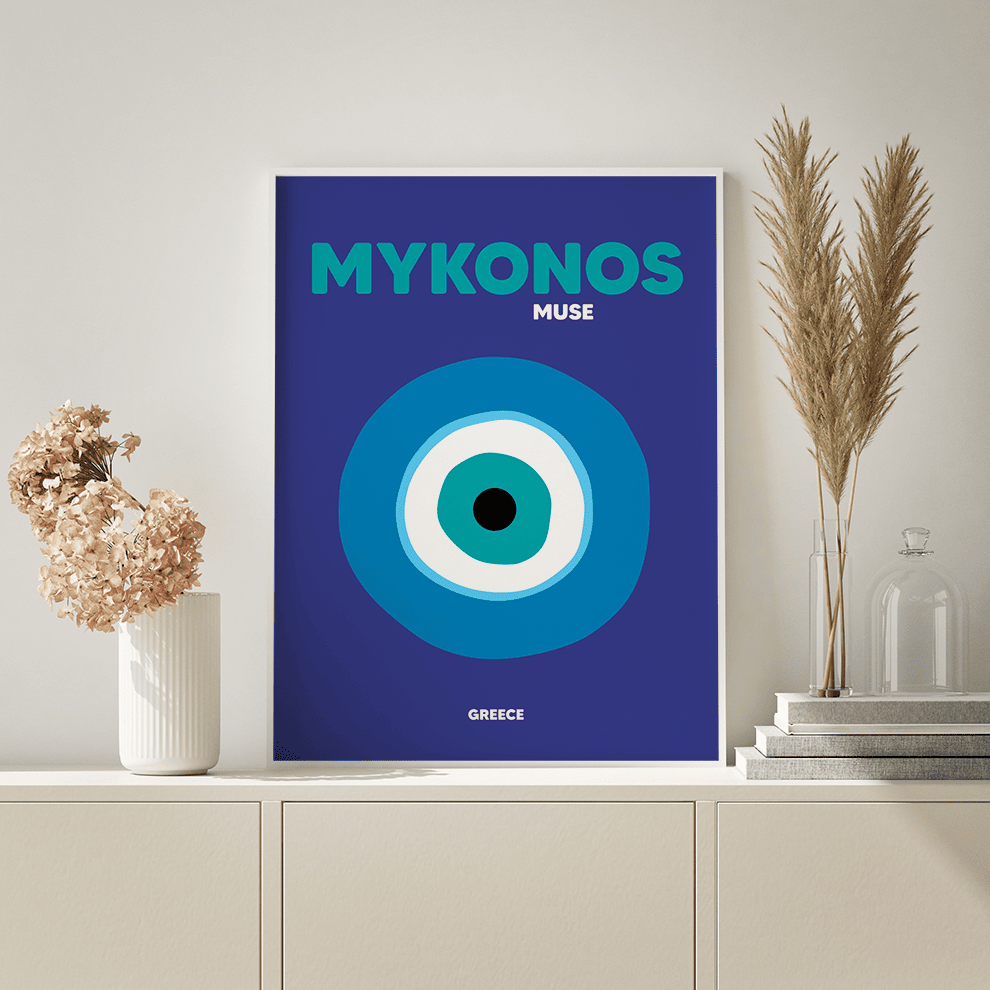A Touch Of Mykonos Poster