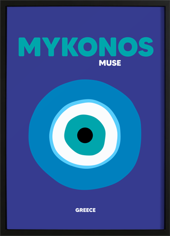 A Touch Of Mykonos Poster