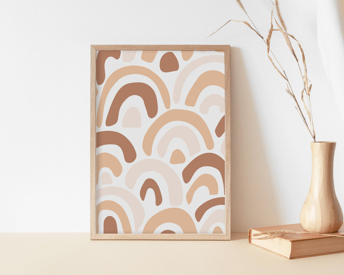 Boho Regenbogen Poster