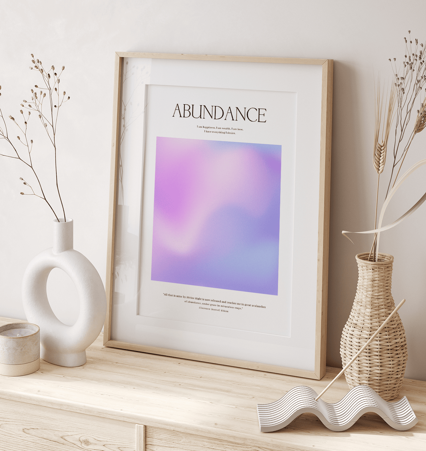 Abundance Poster