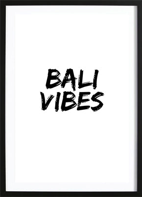 Bali Vibes Poster