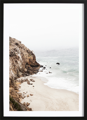 Cali Coastline Poster