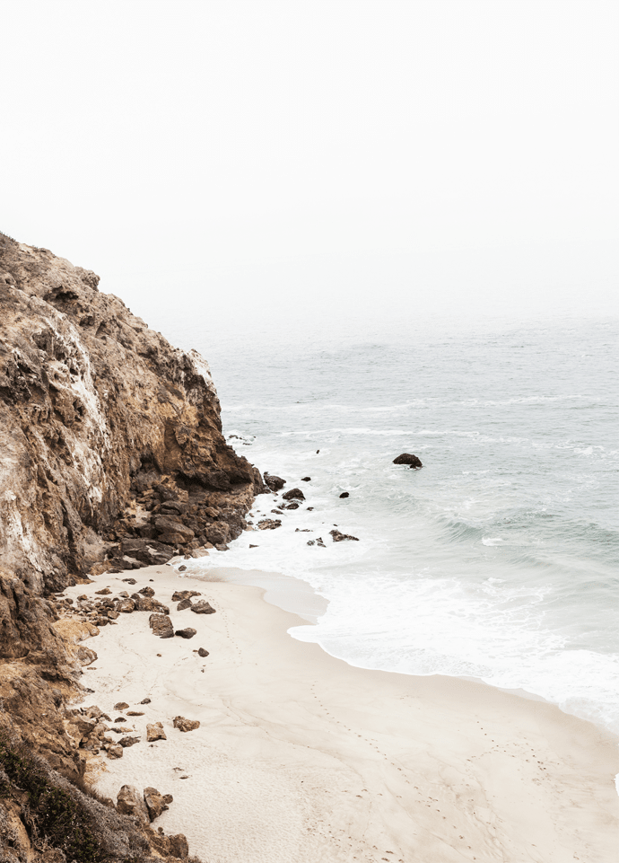 Cali Coastline Poster