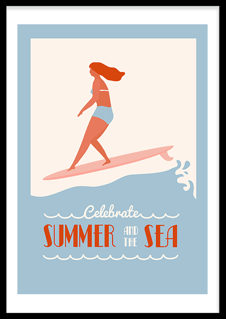 Celebrate summer Poster