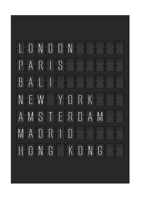 Departures Poster