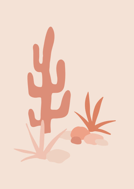 Desert Vibes V Poster
