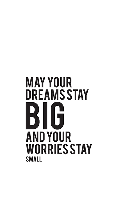 Dream Big Poster