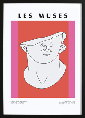 Greek God Midcentury Poster