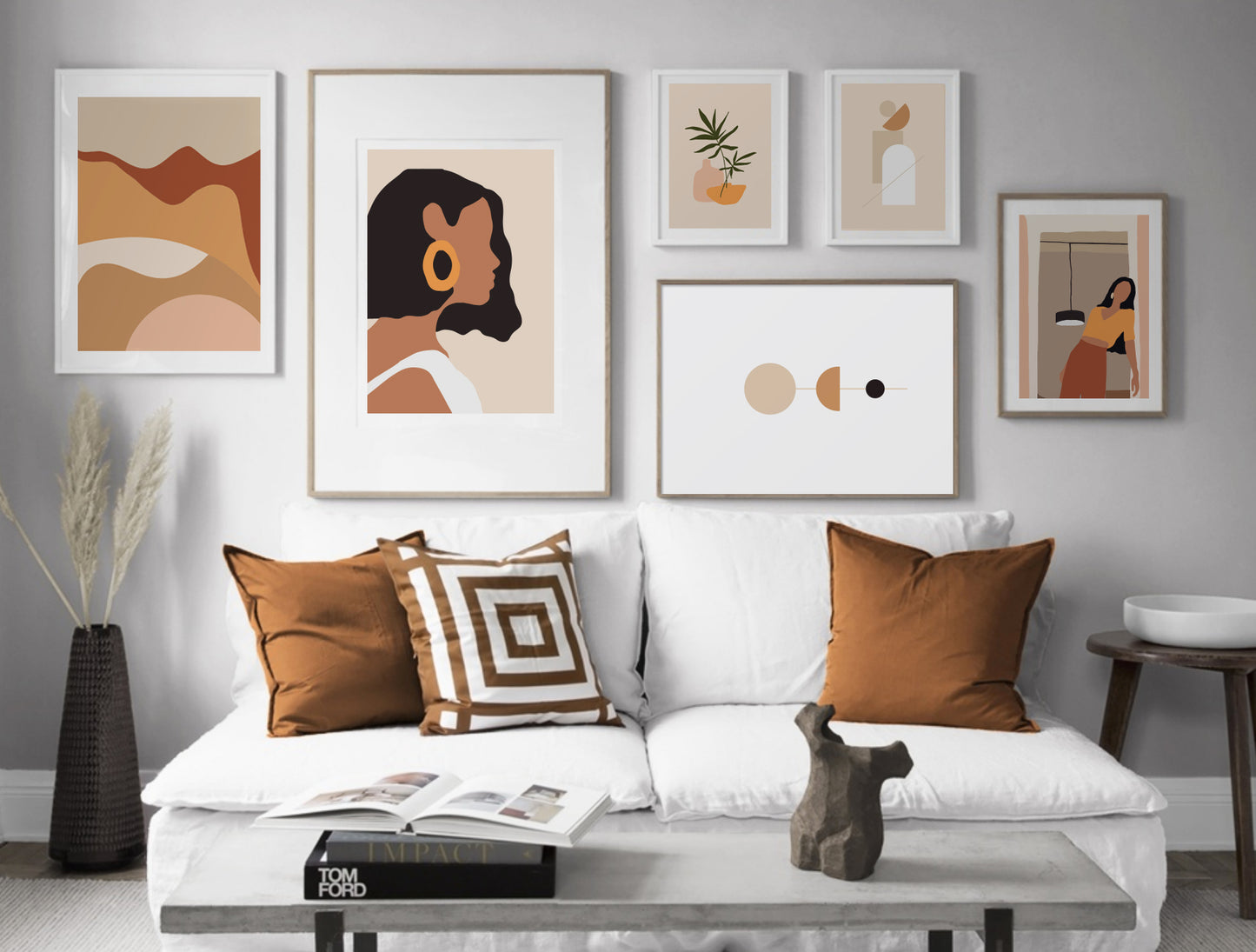 Desert Abstract Poster