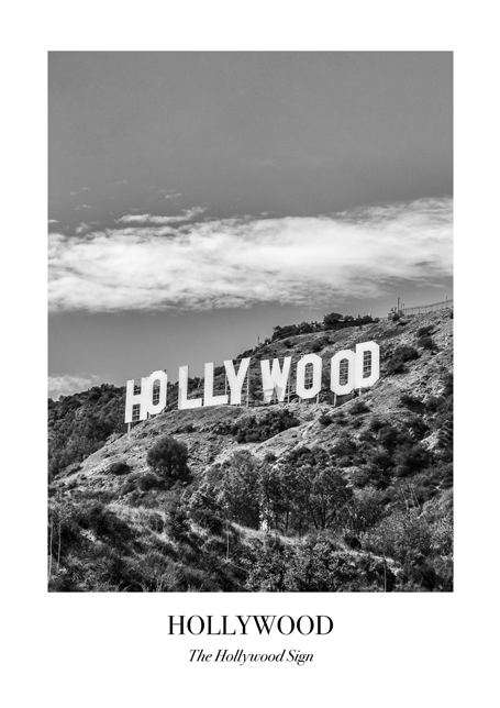 Hollywood Sign Poster