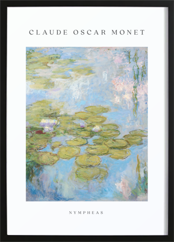 Monet Nympheas Poster