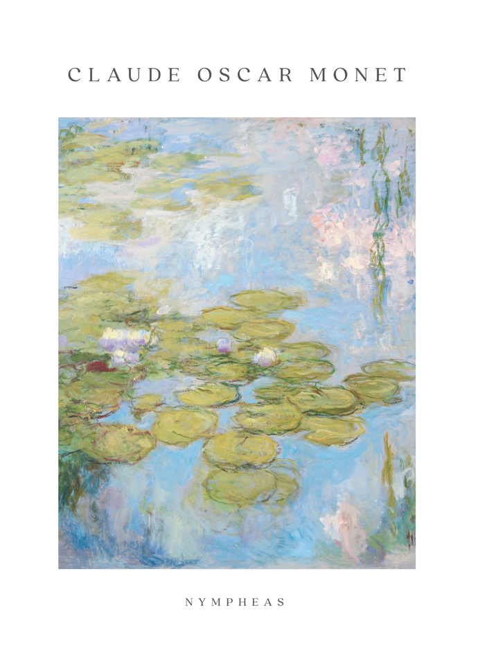 Monet Nympheas Poster
