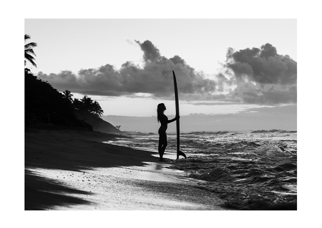Sea & Surfer Meet Poster