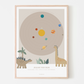 Cosmic Sky Geboorteposter Rex
