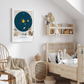 Cosmic Sky Geboorteposter Wild One
