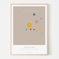Cosmic Sky Geboorteposter