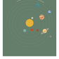 Cosmic Sky Geboorteposter