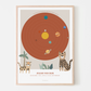 Cosmic Sky Geboorteposter Wild One