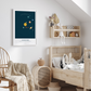 Cosmic Sky Geboorteposter