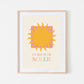 En Route De Soleil Poster