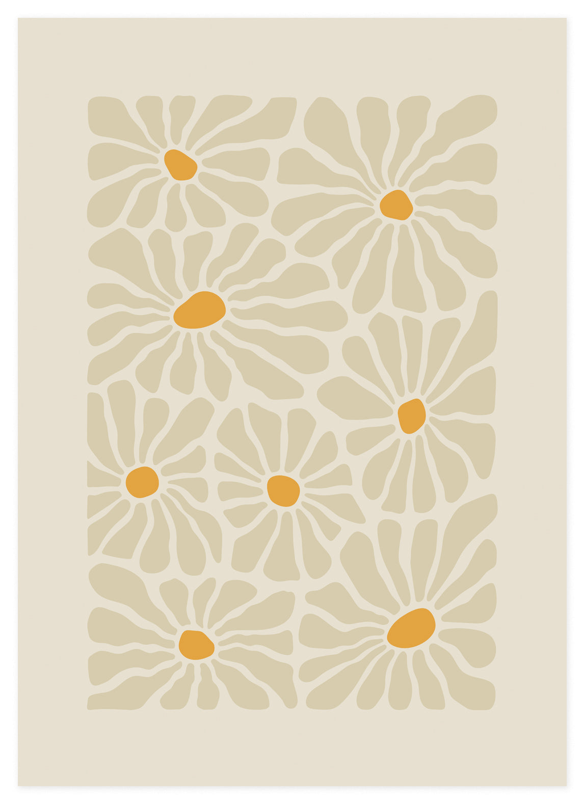 Plenty Of Flowers Poster