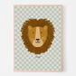 Leeuw Checker Poster