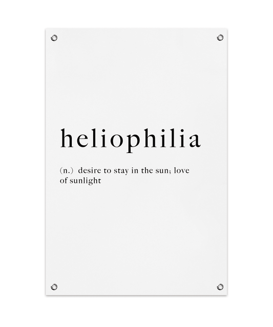 Heliophilia Tuinposter (60x90cm)