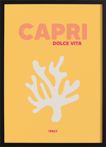 A Touch Of Capri Poster