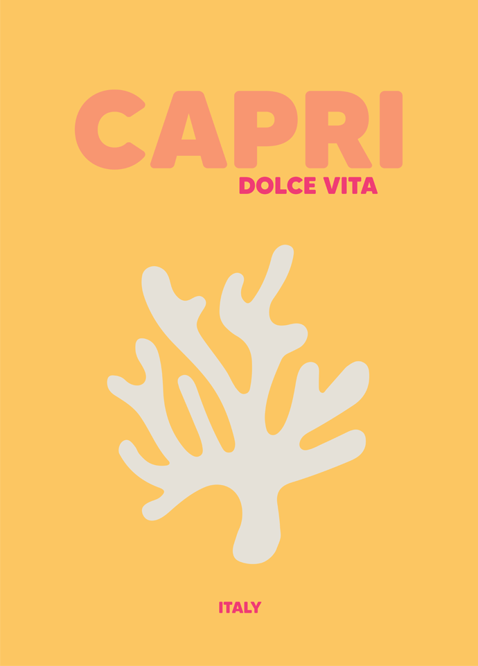 A Touch Of Capri Poster