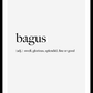 Bagus Poster