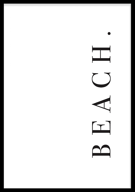 Beach Poster