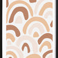 Boho Regenbogen Poster