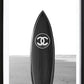 Black Chanel Board Poster