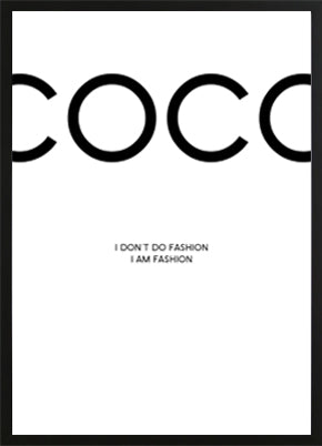 COCO Quote Poster
