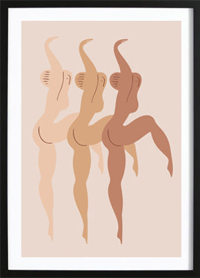 Dancing Curves Poster