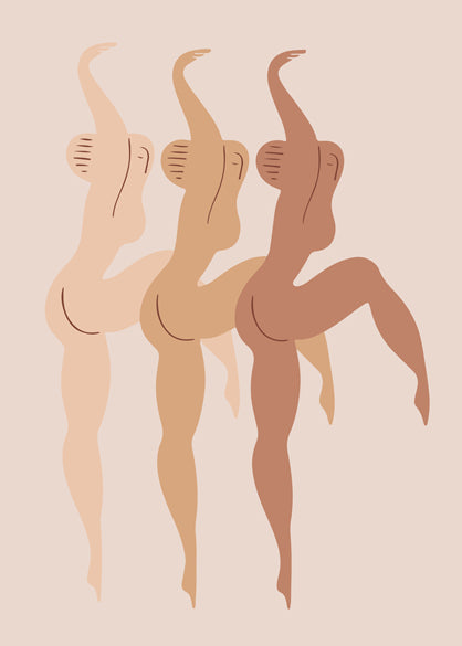 Dancing Curves Poster