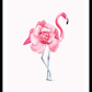 Flamingrose Poster