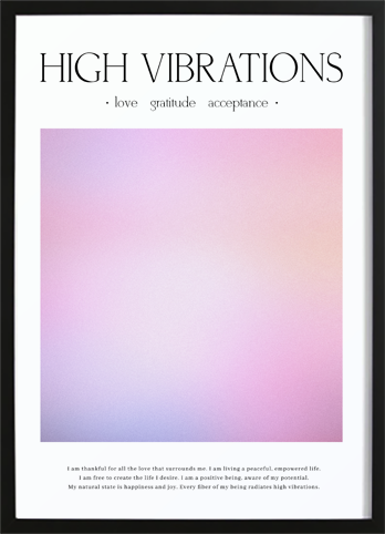 High Vibrations Poster