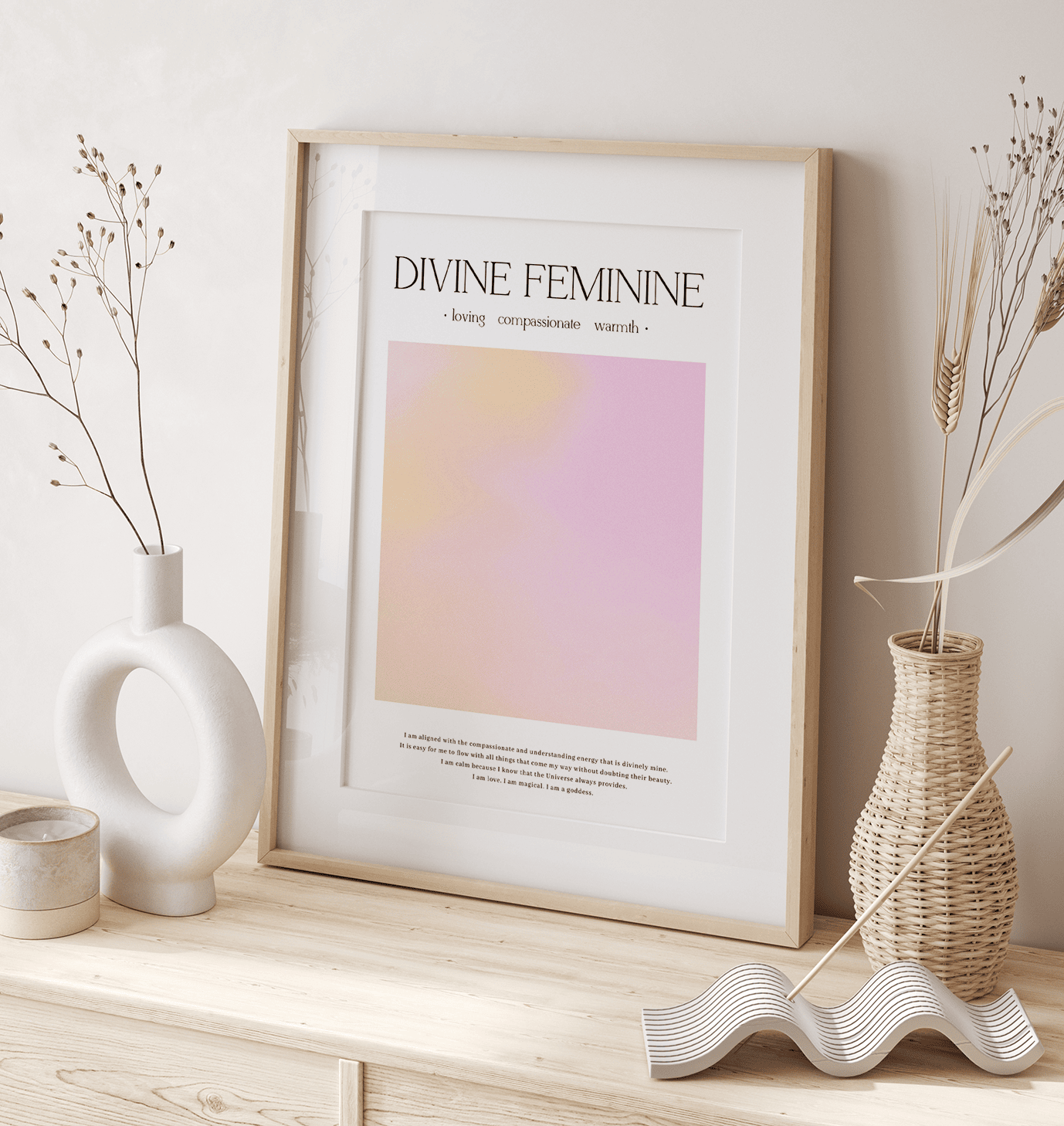Divine Feminine Poster