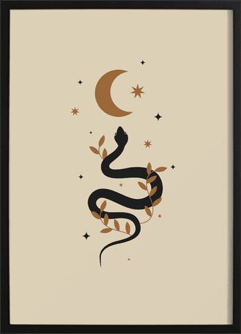 Mystical Composition Poster