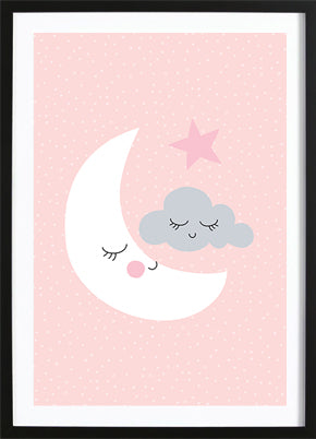 Night Night Moon Poster