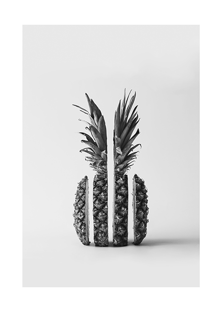 Pineapple slices Poster