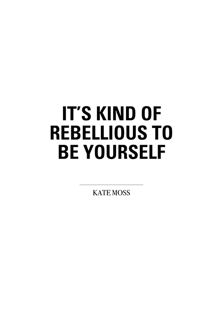 Be Rebellious Poster