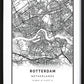 Rotterdam Kaart Poster