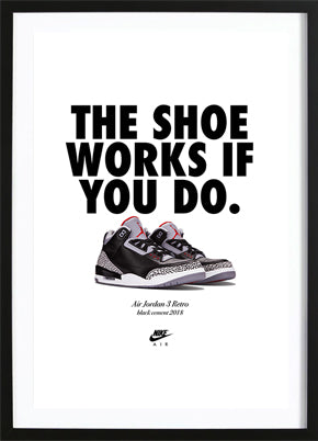 The Shoe Works If You Do Poster