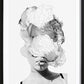 Girl Smoking Abstract Poster