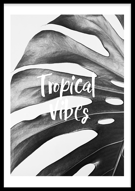 Tropical Vibes Poster